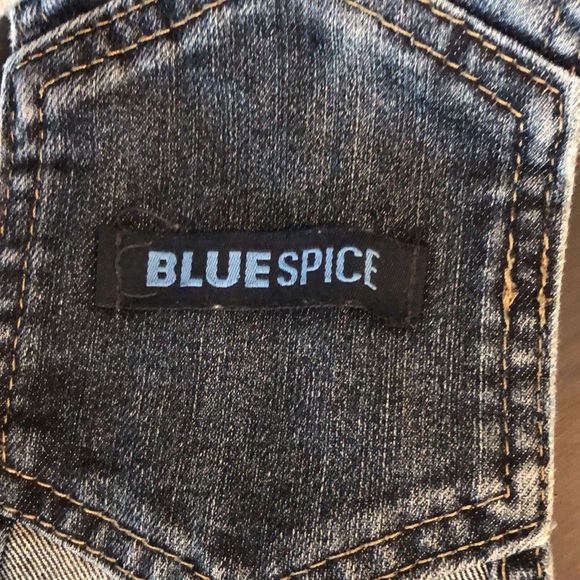 Denim Overall Shorts - Picture 5 of 11